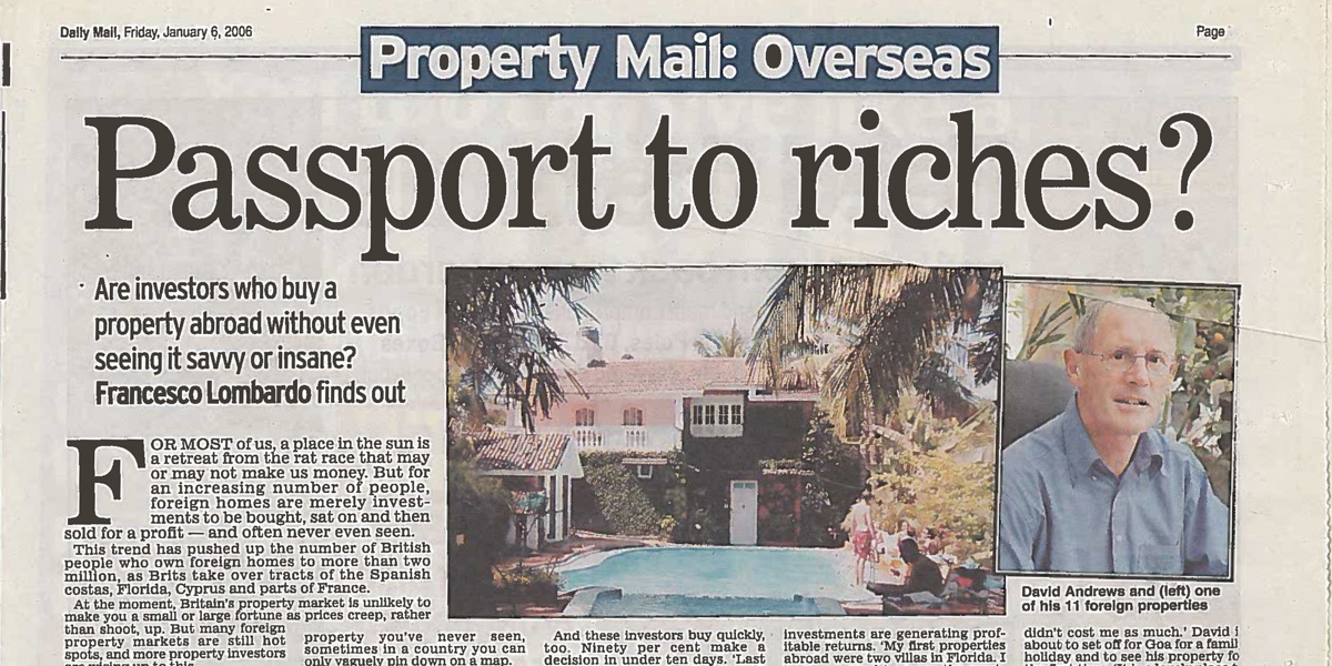 Property Mail: Passport to Riches